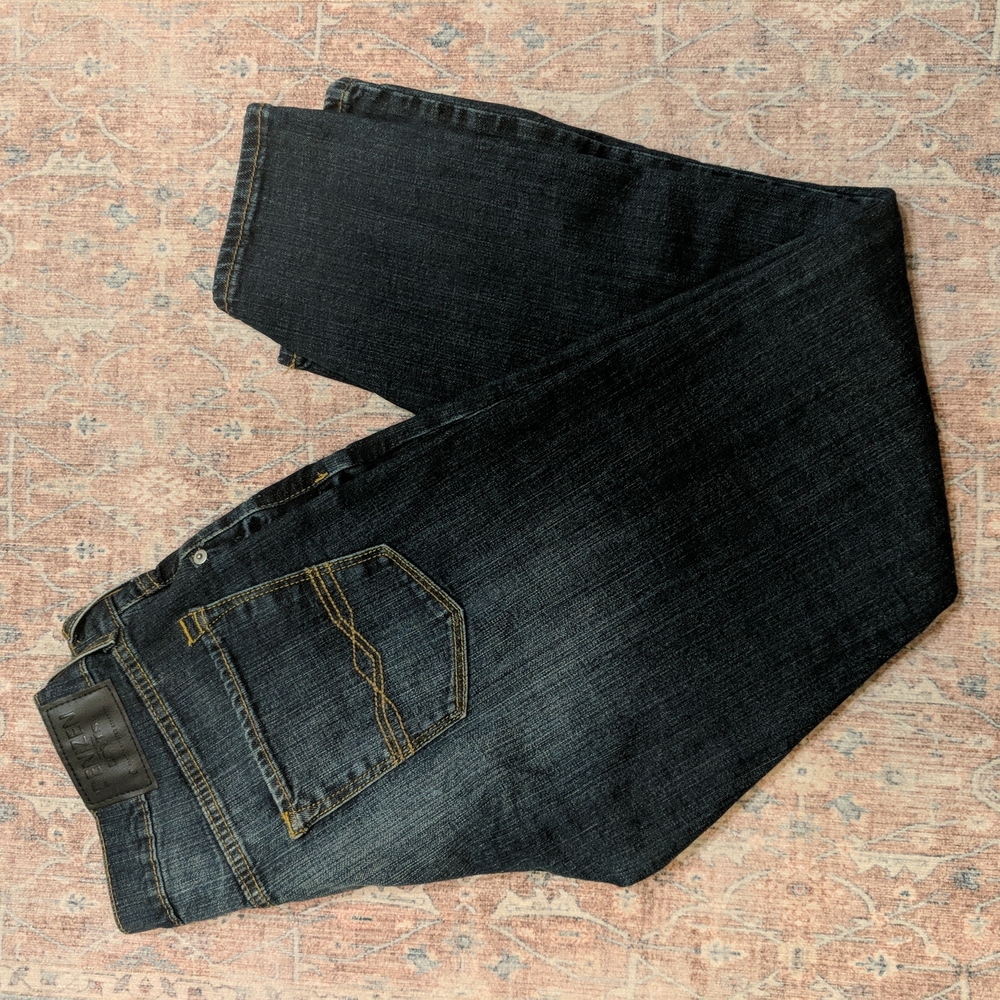 Men's Denizen Levi's 231 Jeans, Dark Blue Denim, 30x30.